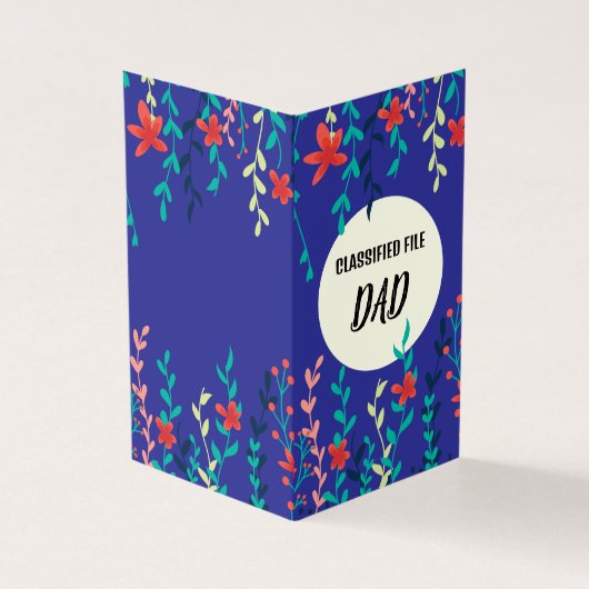 Grappig Vaderdag Kaart-Favoriete Ouder Joke Gift Kaart (Buitenkant)