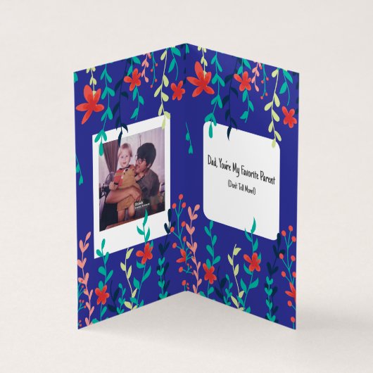 Grappig Vaderdag Kaart-Favoriete Ouder Joke Gift Kaart (Binnen)