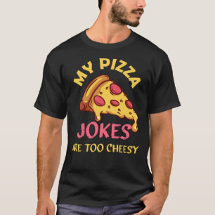 Grappig Vaderdag, mijn pizza snoep is te smakelijk T-shirt