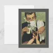 Grappig Vaderdag Papa die Diapers verandert (Voorkant / Achterkant)