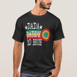 Grappig vaderdag papa papa bruh  t-shirt