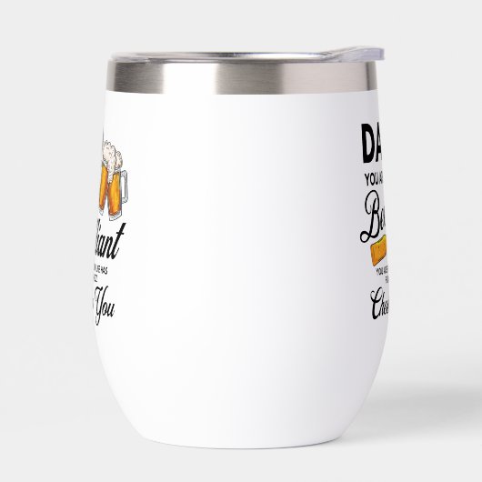 Grappig Vaderdag quote je vader is een bierliefheb (Links)