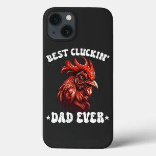 Grappig vaderdag T-shirt voor kippenboer Case-Mate iPhone Case