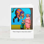 Grappig Vaderdag Wenskaart Kaart (Voorkant)