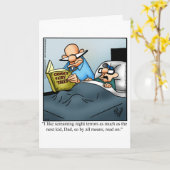 Grappig Vaderdag Wenskaart Kaart