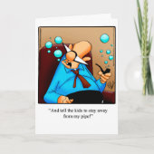 Grappig Vaderdag Wenskaart Kaart (Voorkant)