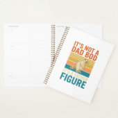 Grappig Vaderfiguur Wasbeer Vintage Shirt Ontwerp_ Planner (Display)