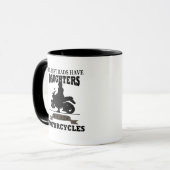 Grappig vadersdag cadeau Beste papa dochters Mok (Voorkant links)