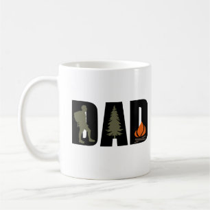 Grappig vadersdag cadeau kamperen wandelen papa koffiemok