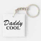 Grappig vadersdag cadeau sleutelhanger (Achterkant)