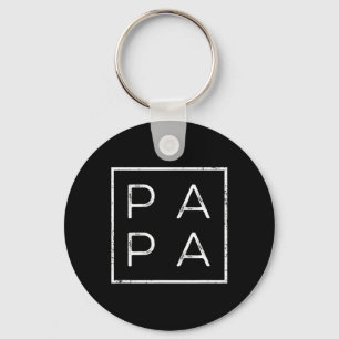 Grappig vadersdag cadeau voor vader sleutelhanger