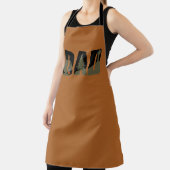 Grappig vadersdaggeschenk wandelen kamperen vader schort (Insitu)