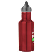 Grappig vadersgeschenk voor nieuwe aanstaande vade waterfles (Links)