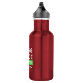 Grappig vadersgeschenk voor nieuwe aanstaande vade waterfles (Rechts)