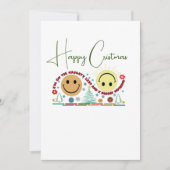 Grappig vakantie gezegde feestdagenkaart (Voorkant)