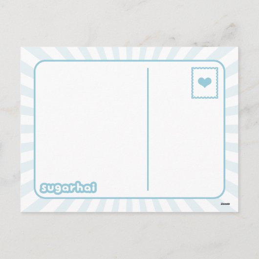 Grappig vakantie rendier feestdagenkaart (Achterkant)