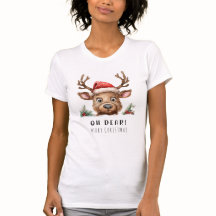 GRAPPIG Vakantie Rendier Kerstmis T-shirt