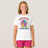 grappig vakantieshirt voor kinderen t-shirt (Voorkant volledig)