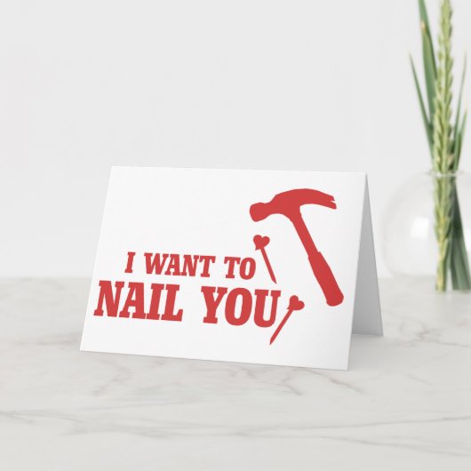 Grappig Valentijn Feestdagen Kaart (Voorkant)