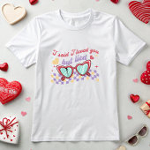 Grappig Valentijn T-shirt, ik zei dat ik van je hi T-shirt