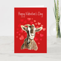 Grappig Valentijn van Old Goat houdt van je