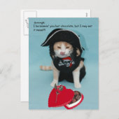 Grappig Valentijn voor Vriend of Familie Feestdagenkaart (Voorkant / Achterkant)