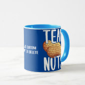 Grappig Valentijns team noten cadeau voor hem Mok (Voorkant rechts)