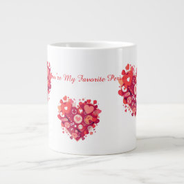 Grappig Valentijnsdaggeschenk voor stel Grote Koffiekop