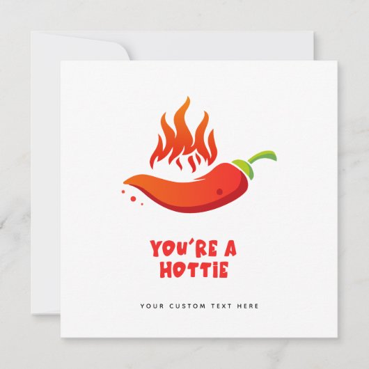 Grappig Valentijnse Kaart - Je bent een hotspot (Voorkant)