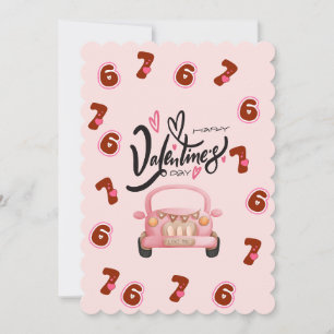 Grappig Valentijnskaart Citaat over chocolade Feestdagenkaart