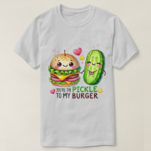 Grappig Valentijnsshirt met voedselpuntje – "Jij b T-shirt
