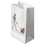 Grappig Vampier Kat Vampier Halloween Spooky Kat T Klein Cadeauzakje (Voorkant Gekanteld)