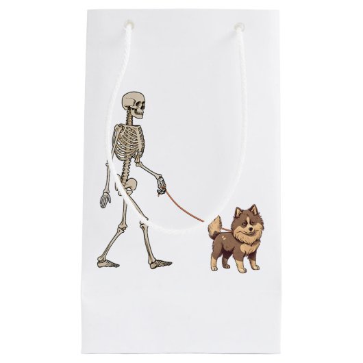 Grappig Vampier Kat Vampier Halloween Spooky Kat T Klein Cadeauzakje (Voorkant)