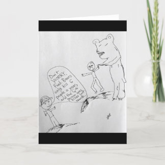 Grappig van Beer aanval door statistieken Kaart