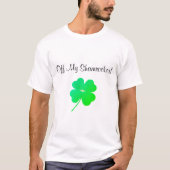 Grappig van mijn Shamrocker! Groene St. Pattys T-s T-shirt (Voorkant)