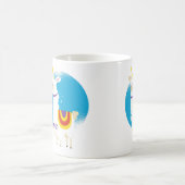 Grappig van thuis uit werken is Llamatische Lama-d Koffiemok (Center)