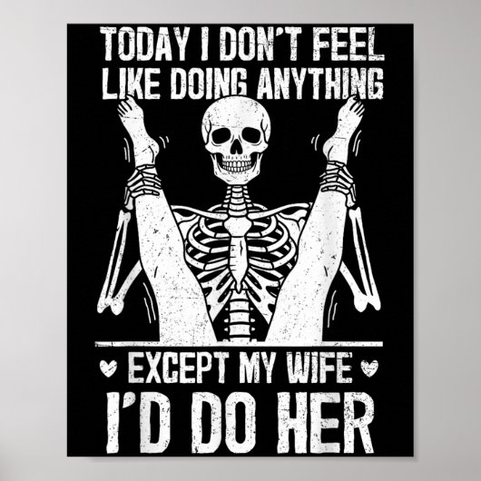 Grappig vandaag heb ik geen zin om iets te doen Be Poster (Voorkant)