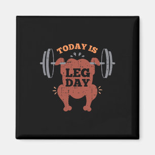 Grappig Vandaag Is Het Been Dag Kalkoen Trotse Gym Magneet