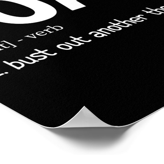 Grappig varen buste nog eens duizend boot definiti poster (Hoek)