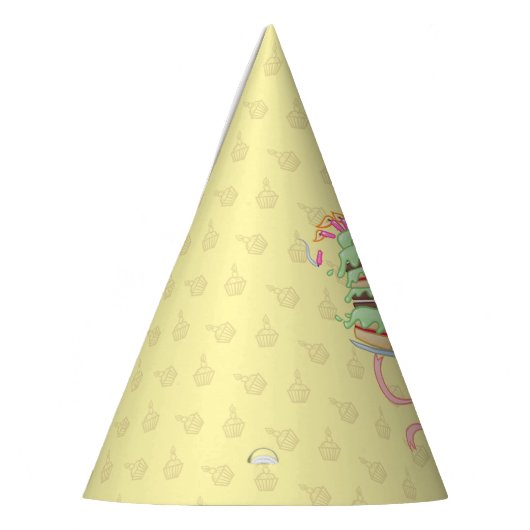 Grappig varken Happy Birthday! Giant Layer Cake Ca Feesthoedjes (Links)