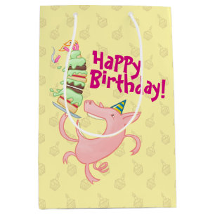 Grappig varken Happy Birthday! Giant Layer Cake Ca Medium Cadeauzakje