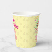 Grappig varken Happy Birthday! Giant Layer Cake Ca Papieren Bekers (Rechts)