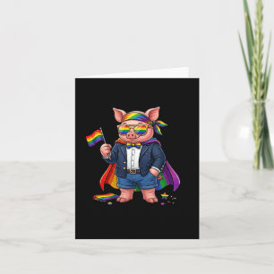 Grappig Varken Lgbt Regenboog Lesbische Homoseksue Kaart