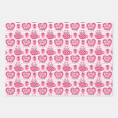 Grappig varken liefde woordspeling inpakpapier vel (Voorkant 3)