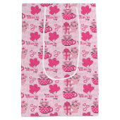 Grappig varken liefde woordspeling medium cadeauzakje (Achterkant)