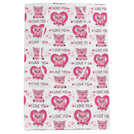 Grappig varken liefde woordspeling medium cadeauzakje