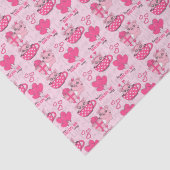 Grappig varken liefde woordspeling tissuepapier (Detail)