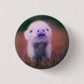 grappig varken ronde button 3,2 cm (Voorkant)