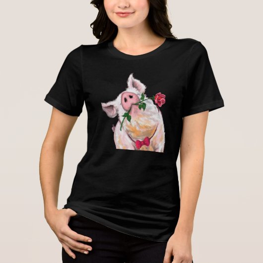 Grappig Varken T-shirt (Voorkant)