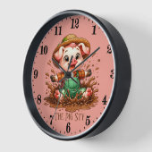 Grappig varkensstal tekst toevoegen (Hoek)